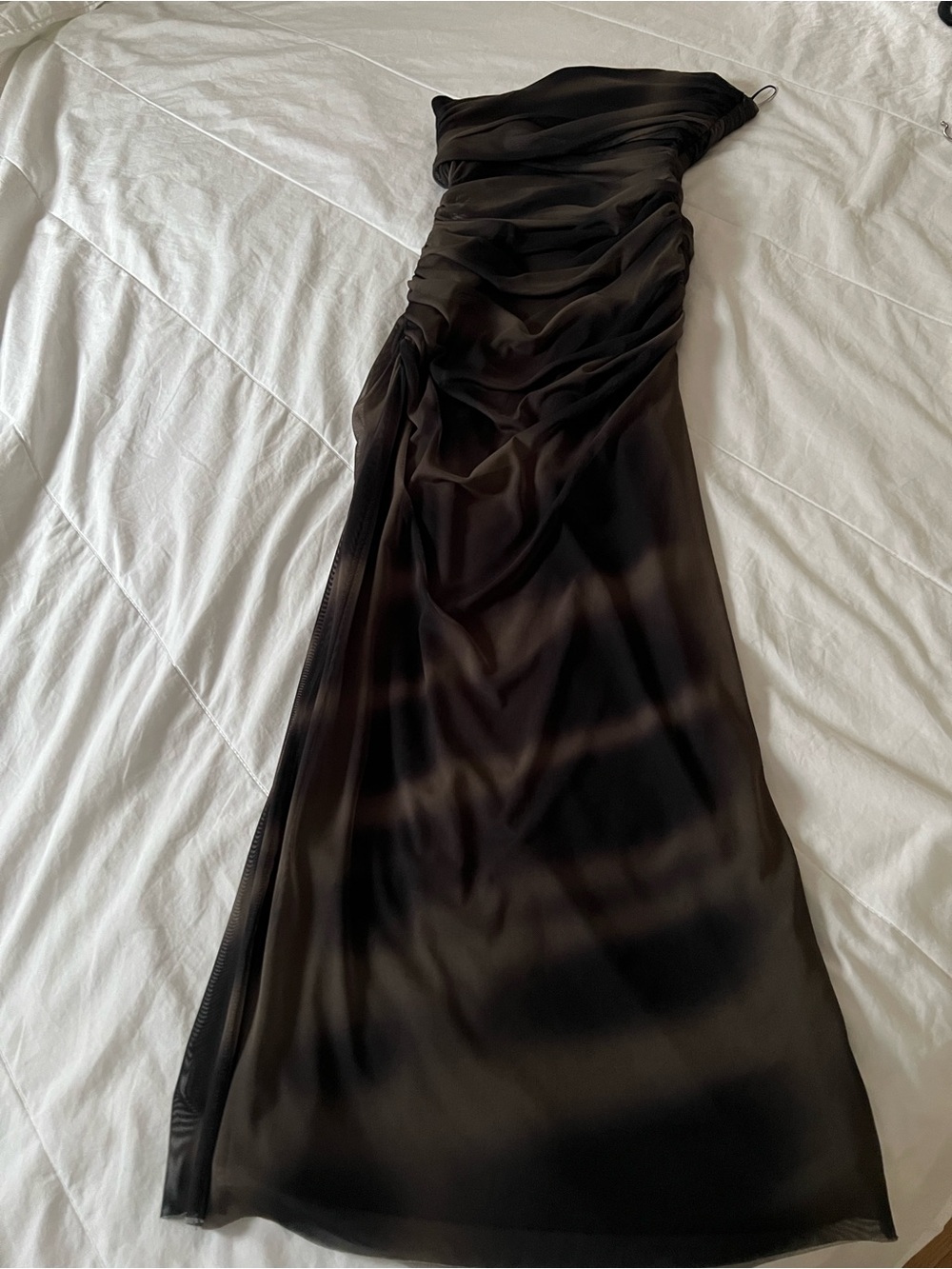 Ruched Strapless Evening Gown - New no tag - Picture 6 of 6